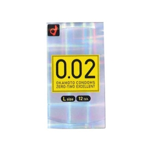 5 Ultra-Thin Pleasures: 0.02EX L Size 12-Pack for Intense Sensations