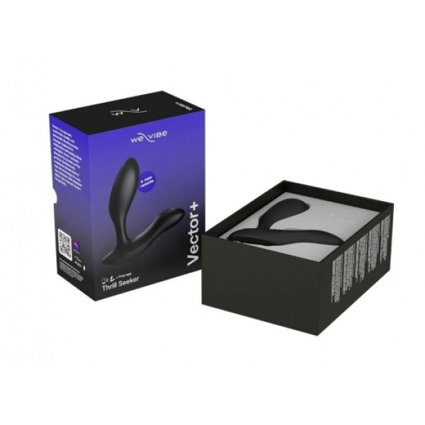 7 Intense Pleasure Modes in the Vector Plus Prostate Massager - Black