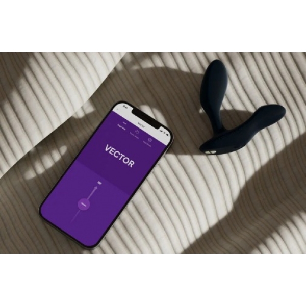 7 Intense Pleasure Modes in Vector Plus Vibrating Prostate Massager - Royal Blue