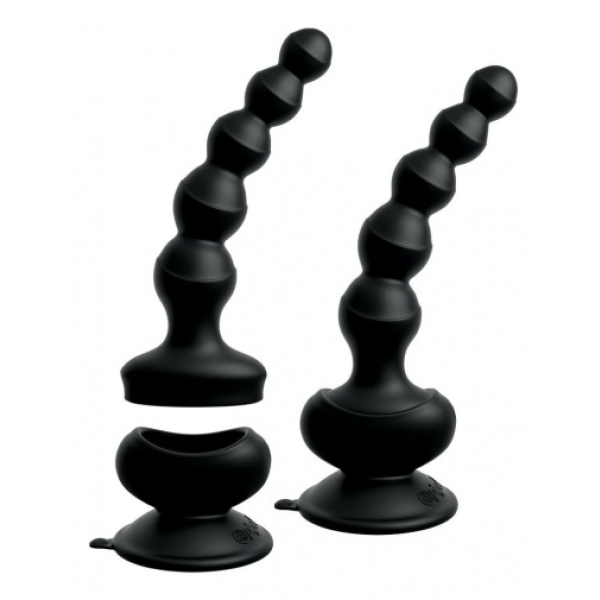 5 Intense Pleasure Modes in Wall Banger Vibro Beads - Black for Ultimate Satisfaction
