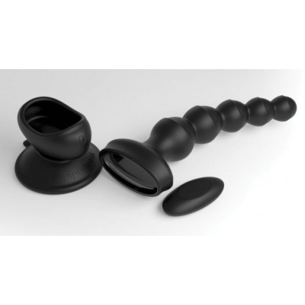 5 Intense Pleasure Modes in Wall Banger Vibro Beads - Black for Ultimate Satisfaction