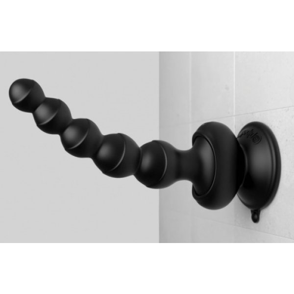 5 Intense Pleasure Modes in Wall Banger Vibro Beads - Black for Ultimate Satisfaction