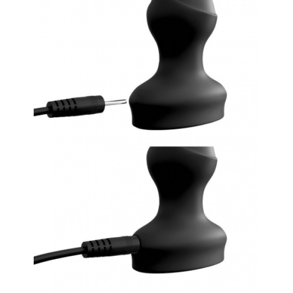 5 Intense Pleasure Modes in Wall Banger Vibro Beads - Black for Ultimate Satisfaction
