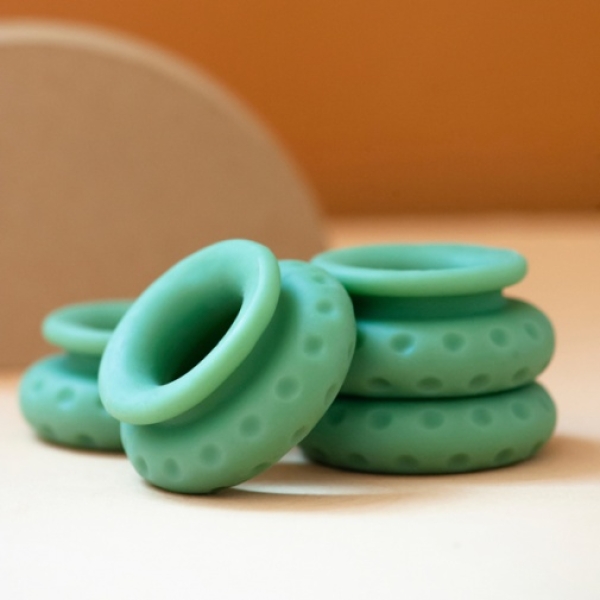 5 Sensational Reasons to Try the Wider Soft Buffer Rings Set in Sage Today!