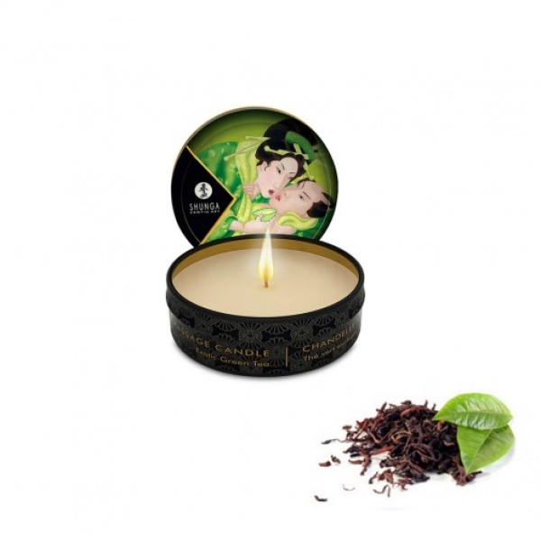 7 Sensual Ways Zenitude's Green Tea Massage Candle Ignites Passion Instantly