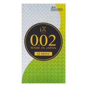 7 Ultra-Thin iX 0.02 PU Condoms for Intense Pleasure - 12 Pack