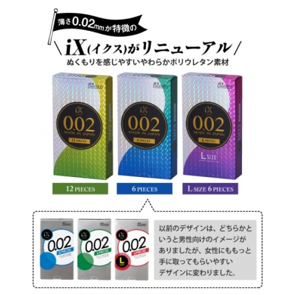 5 Ultra-Thin iX 0.02 PU Condoms for Intense Sensation & Maximum Pleasure