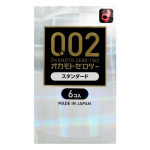 6個超薄日本製安全套 0.02EX極致貼身體驗 激爽感受一試難忘